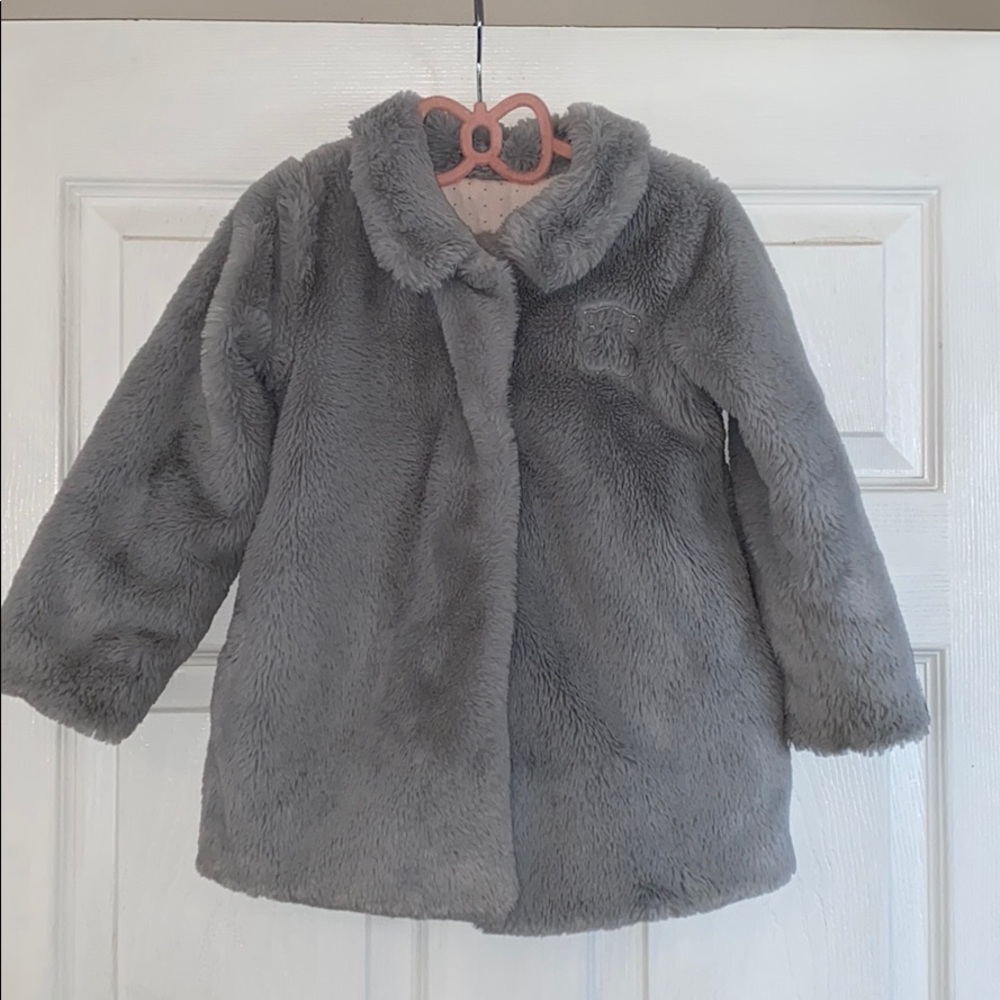 Tous Baby Faux Fur Coat